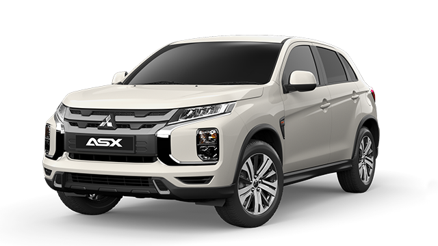 White Mitsubishi ASX