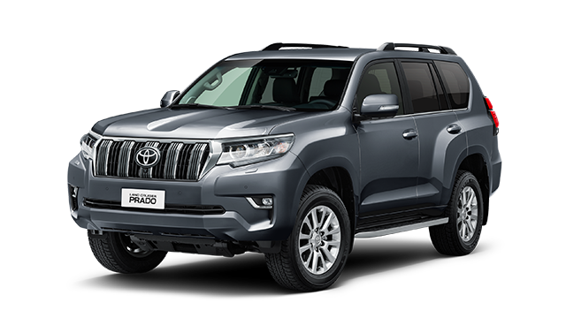 Grey Toyota Prado Sport